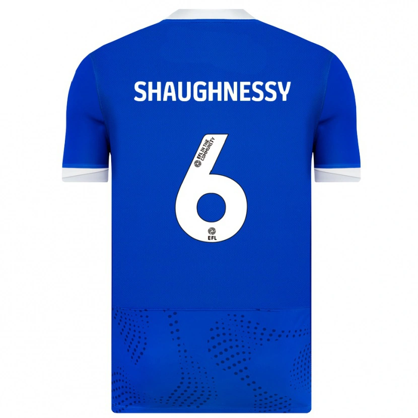 Danxen Kobiety Conor Shaughnessy #6 Niebiesko-Biały Domowa Koszulka 2025/26 Koszulki Klubowe