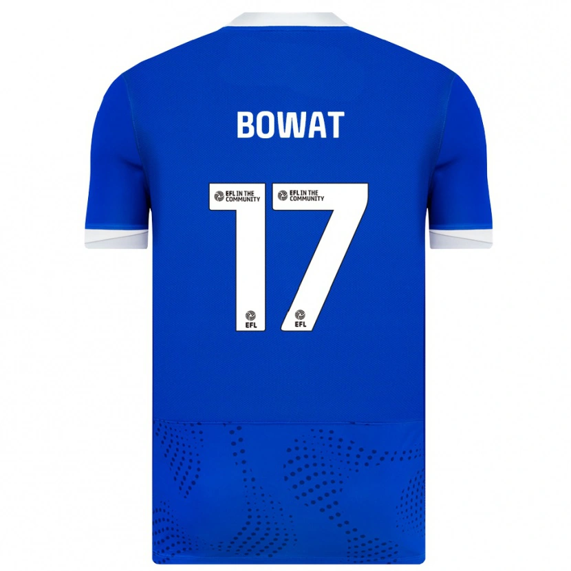 Danxen Kobiety Ibane Bowat #17 Niebiesko-Biały Domowa Koszulka 2025/26 Koszulki Klubowe