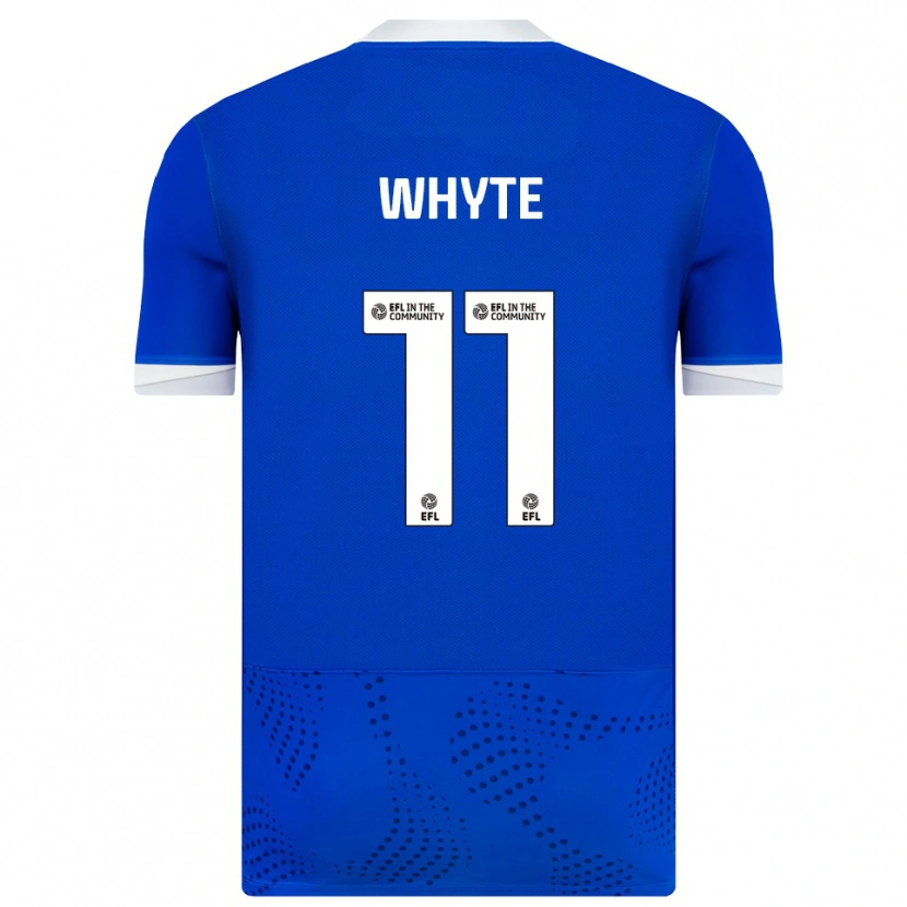 Danxen Kobiety Gavin Whyte #11 Niebiesko-Biały Domowa Koszulka 2025/26 Koszulki Klubowe