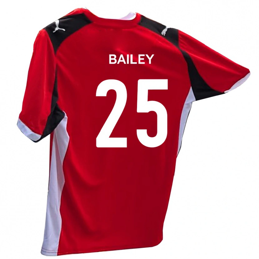 Danxen Kobiety Joel Bailey #25 Czerwono-Biały Domowa Koszulka 2025/26 Koszulki Klubowe
