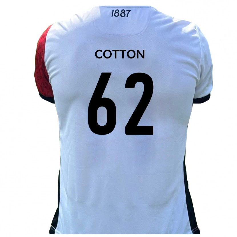 Danxen Kobiety Bailey Cotton #62 Czerwono-Biały Domowa Koszulka 2025/26 Koszulki Klubowe