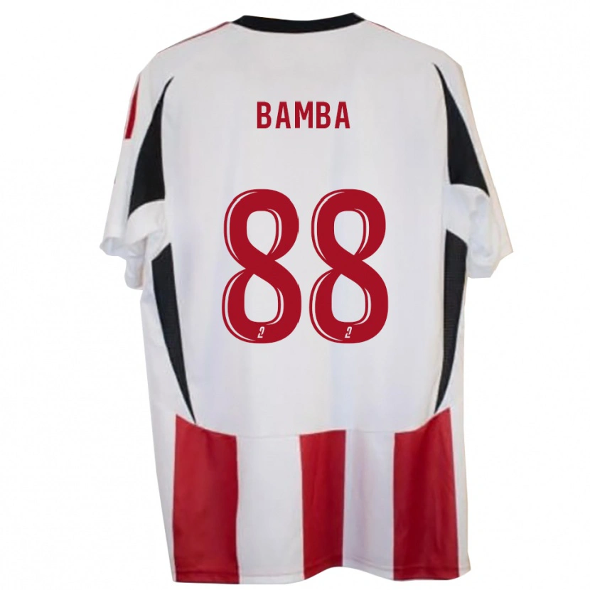 Danxen Kobiety Axel Bamba #88 Czerwono-Niebieski Domowa Koszulka 2025/26 Koszulki Klubowe
