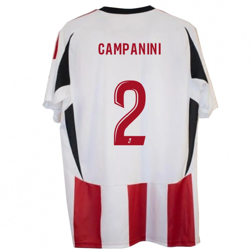 Danxen Kobiety Thibault Campanini #2 Czerwono-Niebieski Domowa Koszulka 2025/26 Koszulki Klubowe