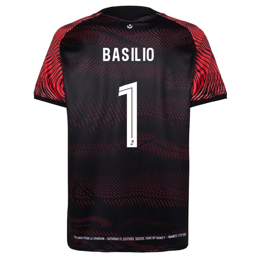 Danxen Kobiety Enzo Basilio #1 Biało-Czerwony Domowa Koszulka 2025/26 Koszulki Klubowe