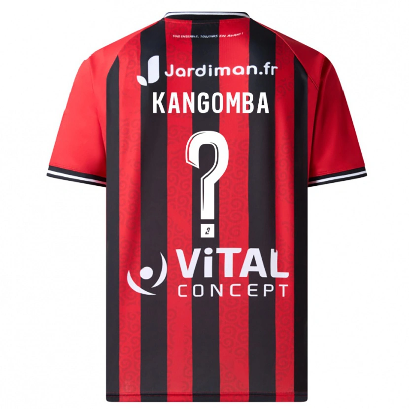 Danxen Kobiety Kayne Kangomba #0 Czerwono-Czarny Domowa Koszulka 2025/26 Koszulki Klubowe