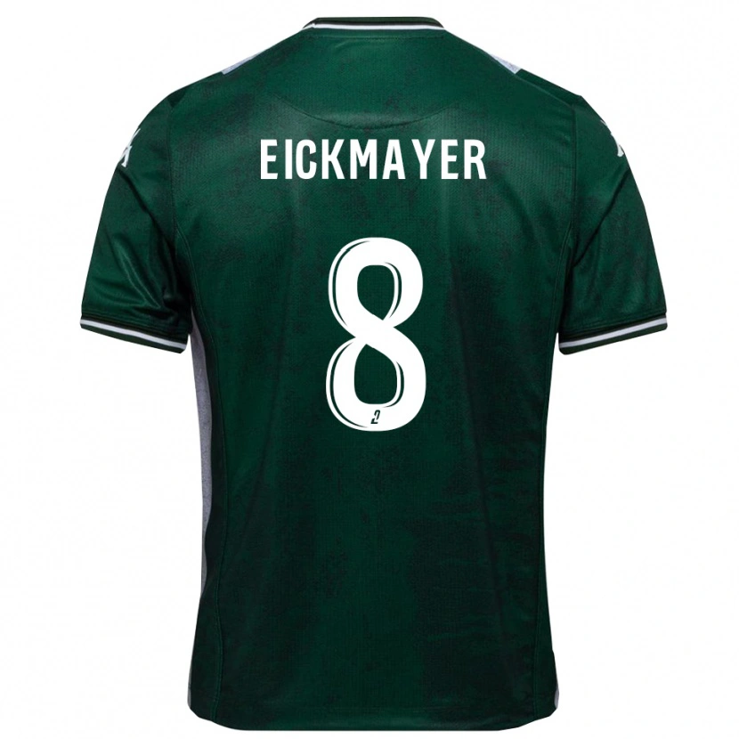 Danxen Kobiety Joachim Eickmayer #8 Zielono-Biały Domowa Koszulka 2025/26 Koszulki Klubowe