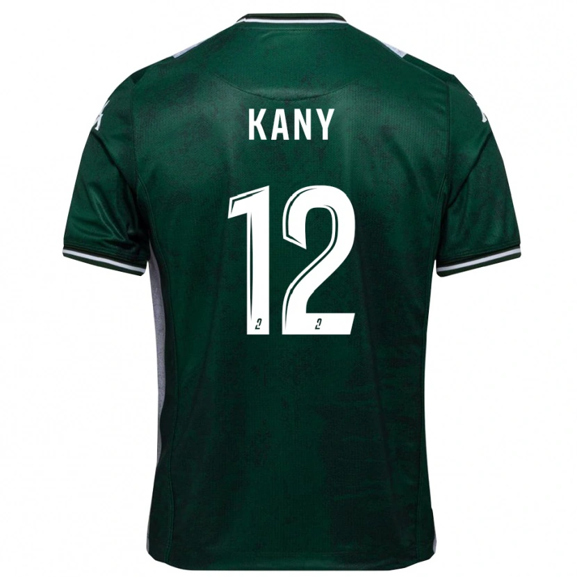 Danxen Kobiety Vincent Kany #12 Zielono-Biały Domowa Koszulka 2025/26 Koszulki Klubowe
