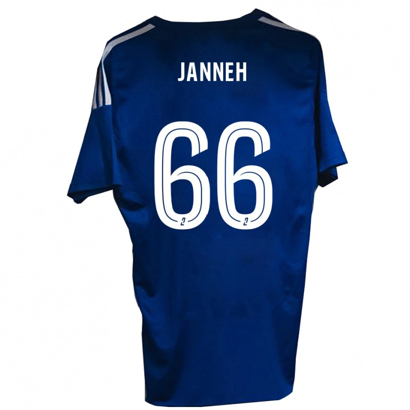 Danxen Kobiety Jocelyn Janneh #66 Niebiesko-Biały Domowa Koszulka 2025/26 Koszulki Klubowe