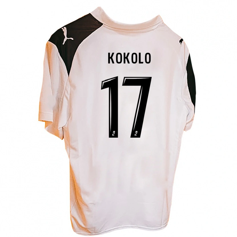 Danxen Kobiety William Kokolo #17 Pomarańczowo-Czarny Domowa Koszulka 2025/26 Koszulki Klubowe