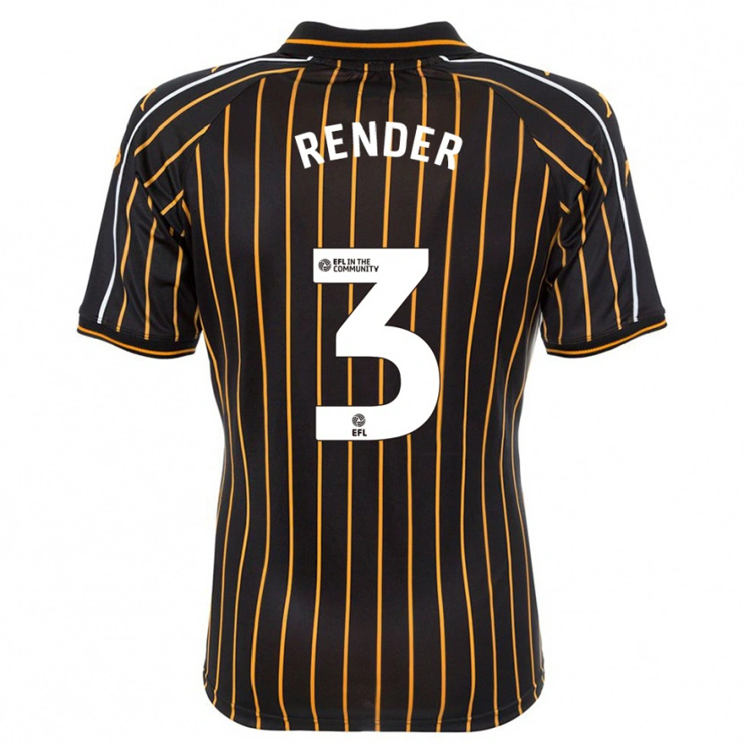 Danxen Kobiety Meg Render #3 Biało-Czarny Wyjazdowa Koszulka 2025/26 Koszulki Klubowe