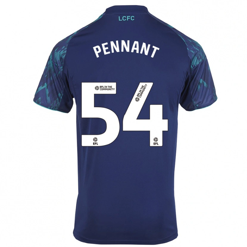 Danxen Kobiety Kian Pennant #54 Granatowo-Zielono-Biały Wyjazdowa Koszulka 2025/26 Koszulki Klubowe