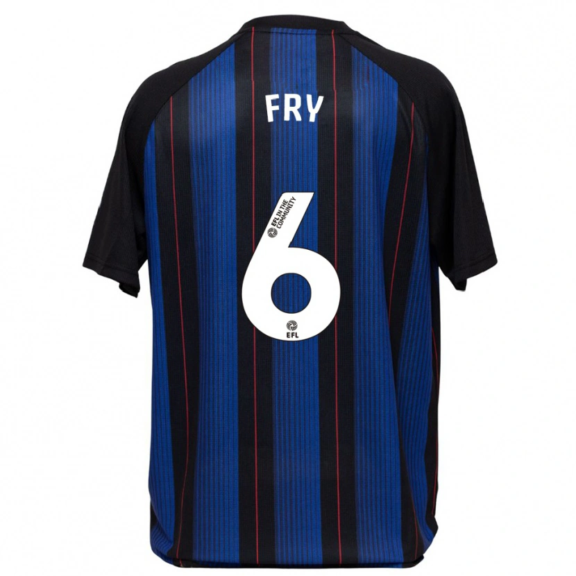 Danxen Kobiety Dael Fry #6 Niebiesko-Czarny Wyjazdowa Koszulka 2025/26 Koszulki Klubowe