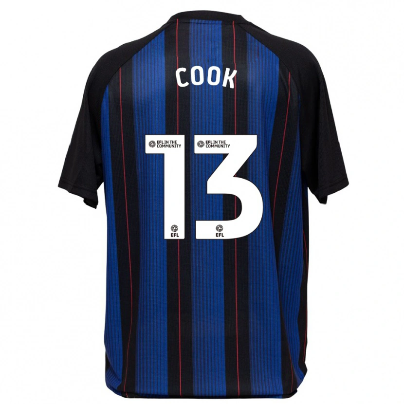 Danxen Kobiety Ruby Cook #13 Niebiesko-Czarny Wyjazdowa Koszulka 2025/26 Koszulki Klubowe