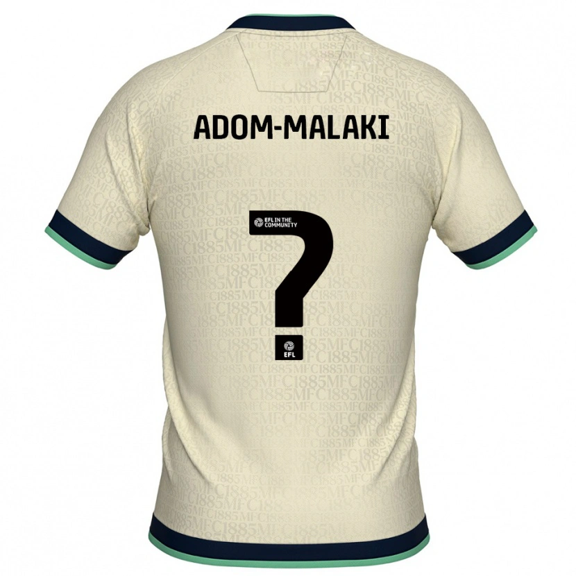 Danxen Kobiety Nino Adom-Malaki #0 Szampańsko-Granatowy Wyjazdowa Koszulka 2025/26 Koszulki Klubowe