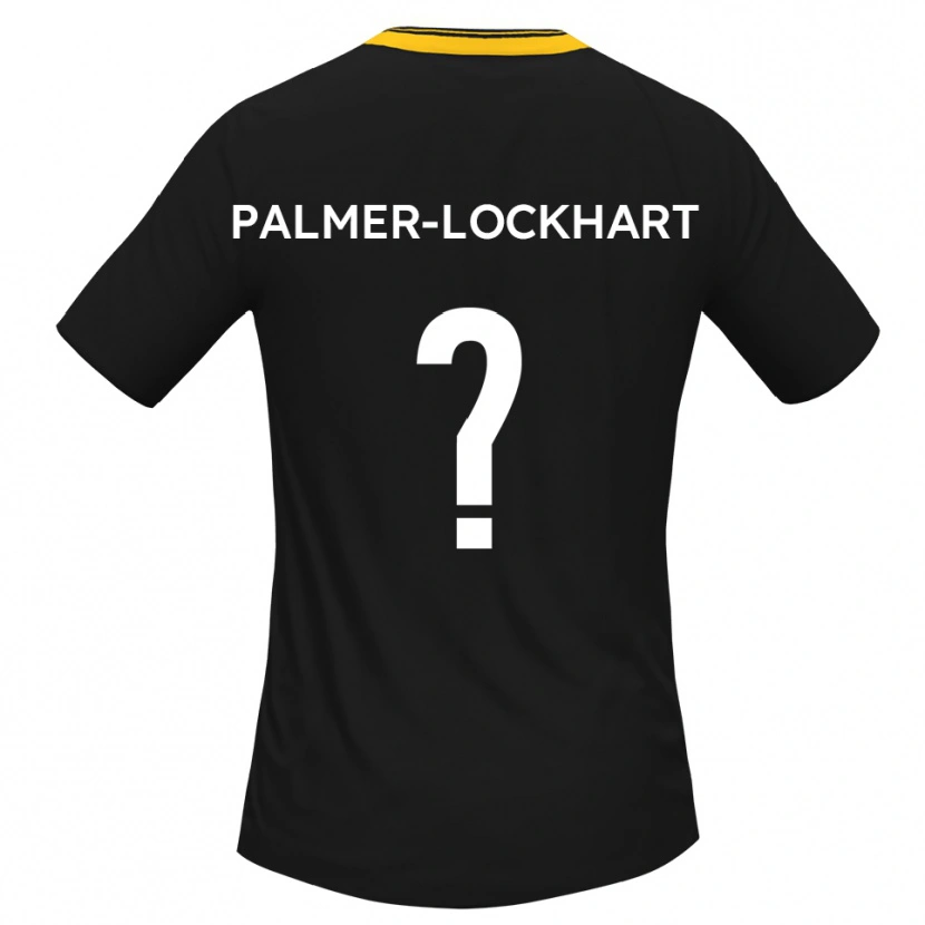 Danxen Kobiety Jayda Palmer-Lockhart #0 Czarno-Żółty Wyjazdowa Koszulka 2025/26 Koszulki Klubowe