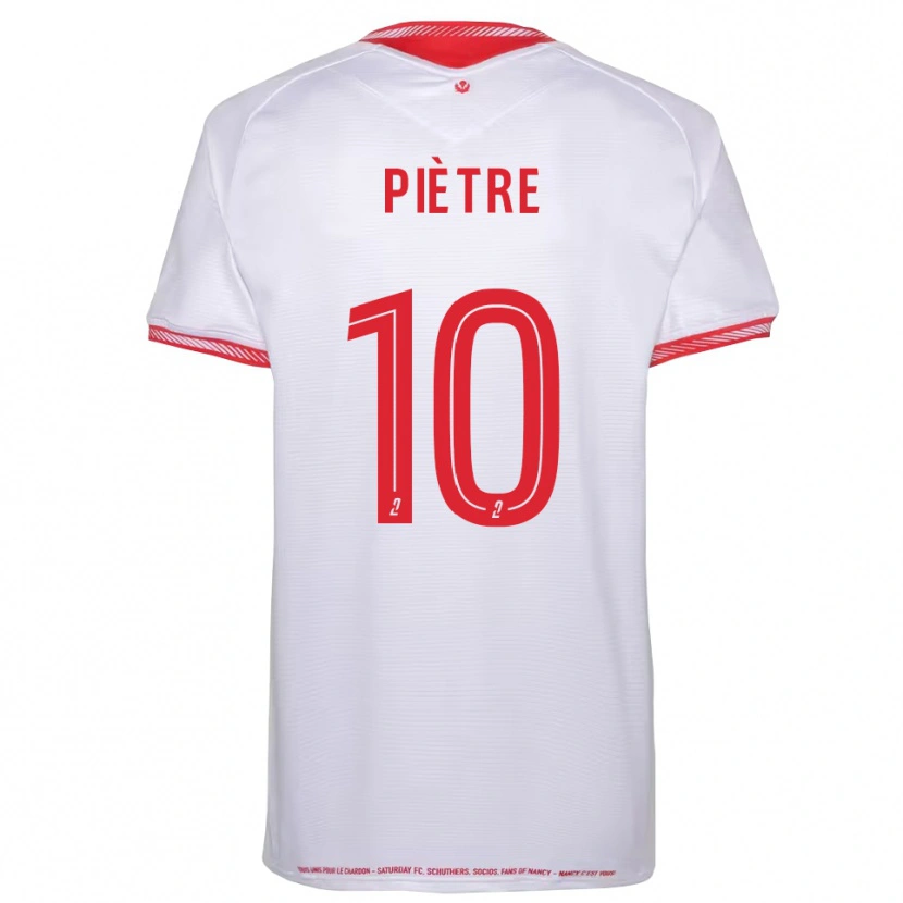 Danxen Kobiety Lenny Piètre #10 Czarno-Czerwony Wyjazdowa Koszulka 2025/26 Koszulki Klubowe