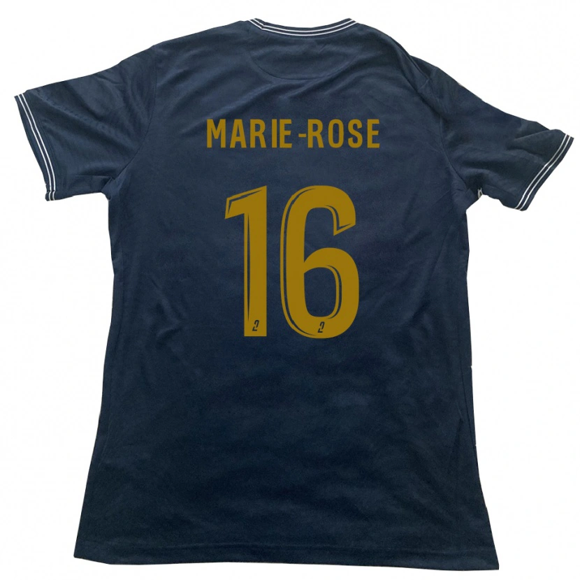 Danxen Kobiety Ilan Marie-Rose #16 Granatowo-Złoty Wyjazdowa Koszulka 2025/26 Koszulki Klubowe