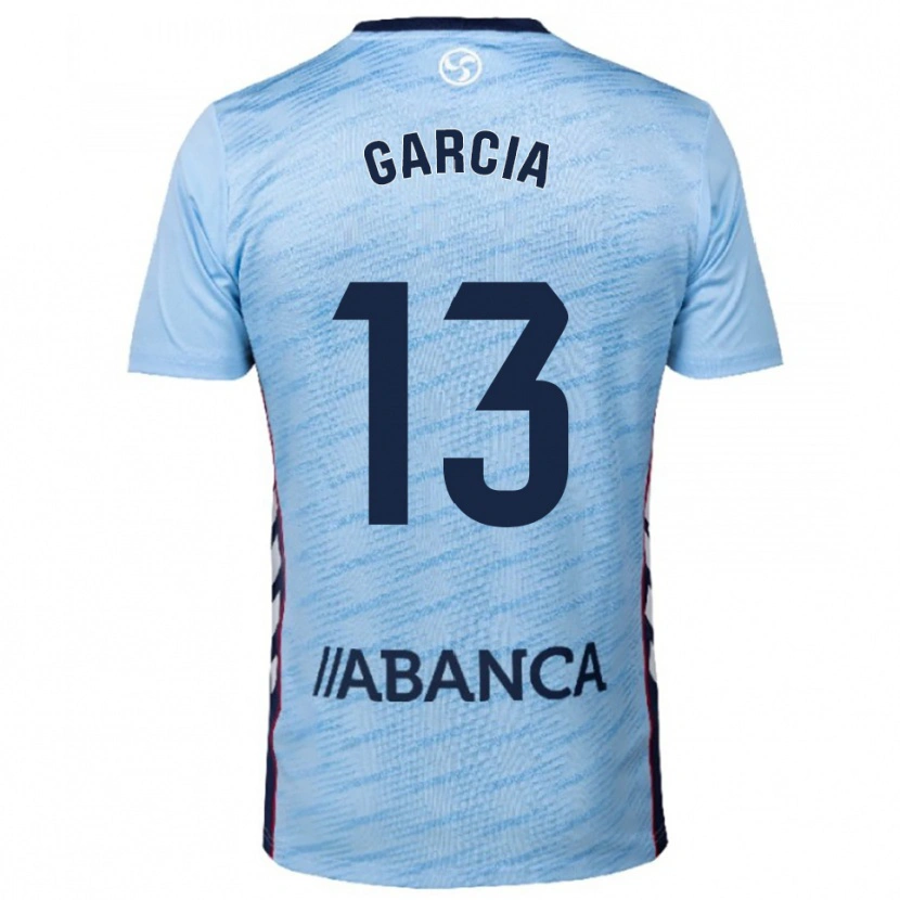 Danxen Dzieci Raul Garcia #13 Błękitno-Czerwony Domowa Koszulka 2025/26 Koszulki Klubowe