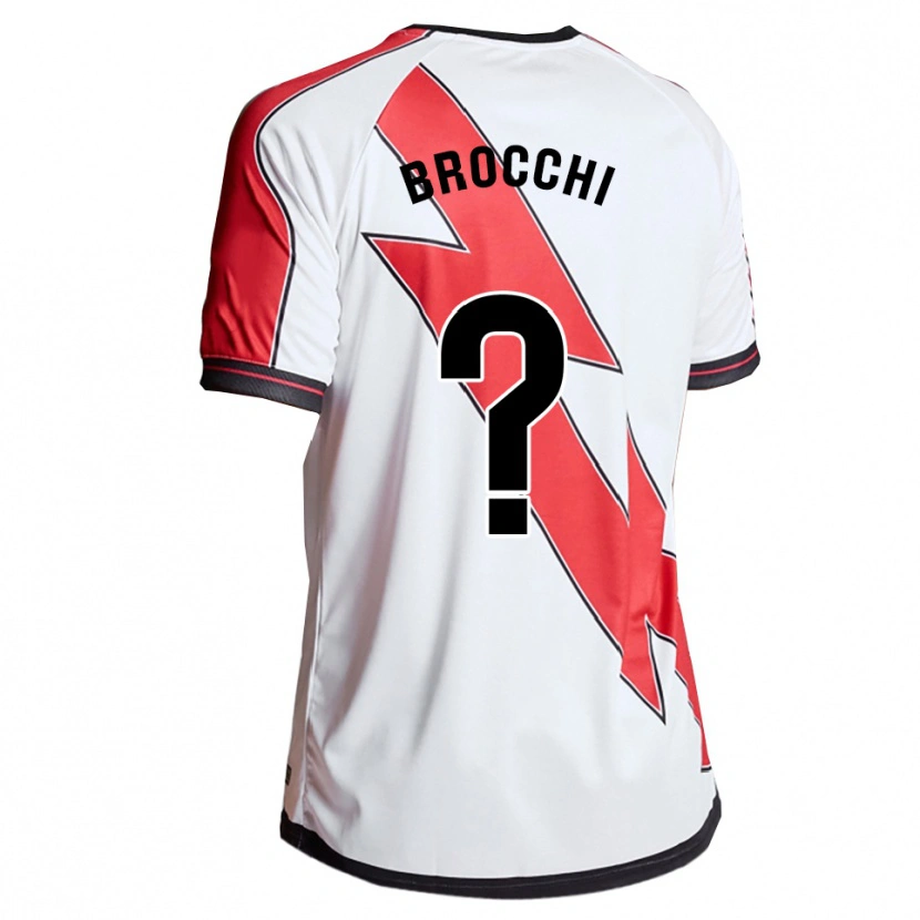 Danxen Dzieci Filippo Brocchi #0 Biało-Czerwony Domowa Koszulka 2025/26 Koszulki Klubowe
