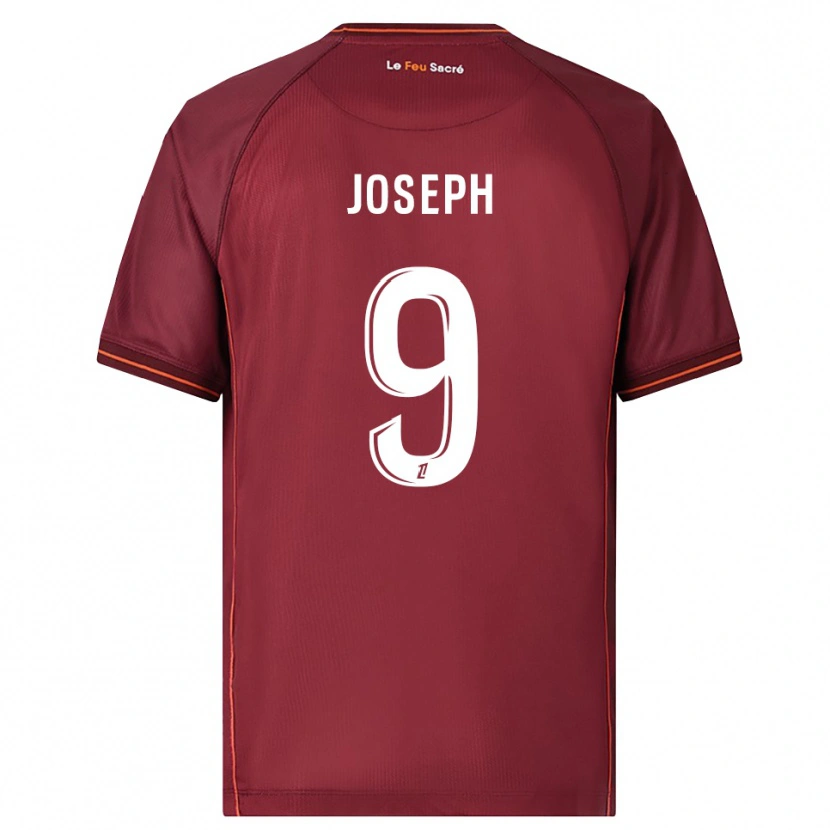 Danxen Dzieci Amélie Joseph #9 Bordowo-Biały Domowa Koszulka 2025/26 Koszulki Klubowe