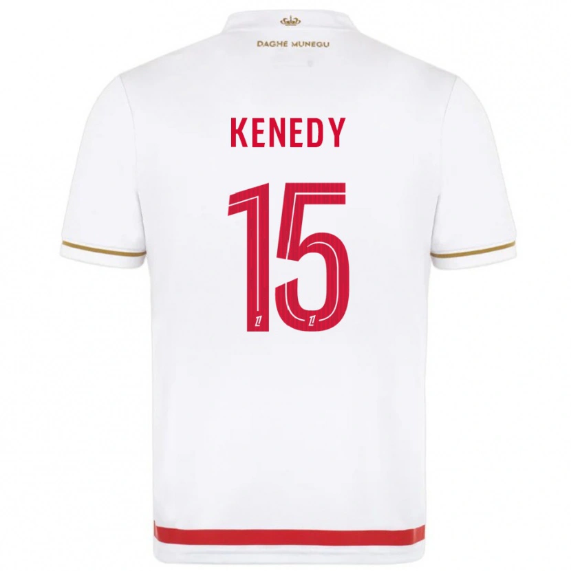 Danxen Dzieci Kenedy #15 Czerwono-Biały Domowa Koszulka 2025/26 Koszulki Klubowe