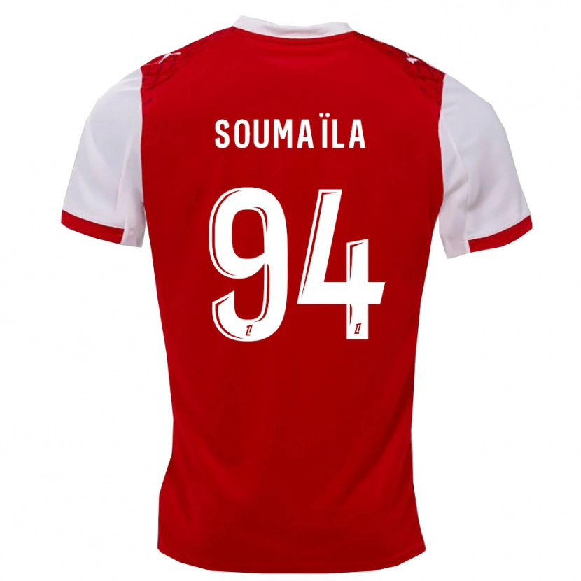 Danxen Dzieci Soumaïla Sylla #94 Czerwono-Biały Domowa Koszulka 2025/26 Koszulki Klubowe