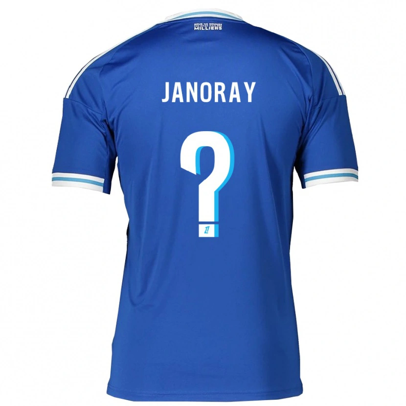 Danxen Dzieci Sacha Janoray #0 Niebiesko-Biały Domowa Koszulka 2025/26 Koszulki Klubowe