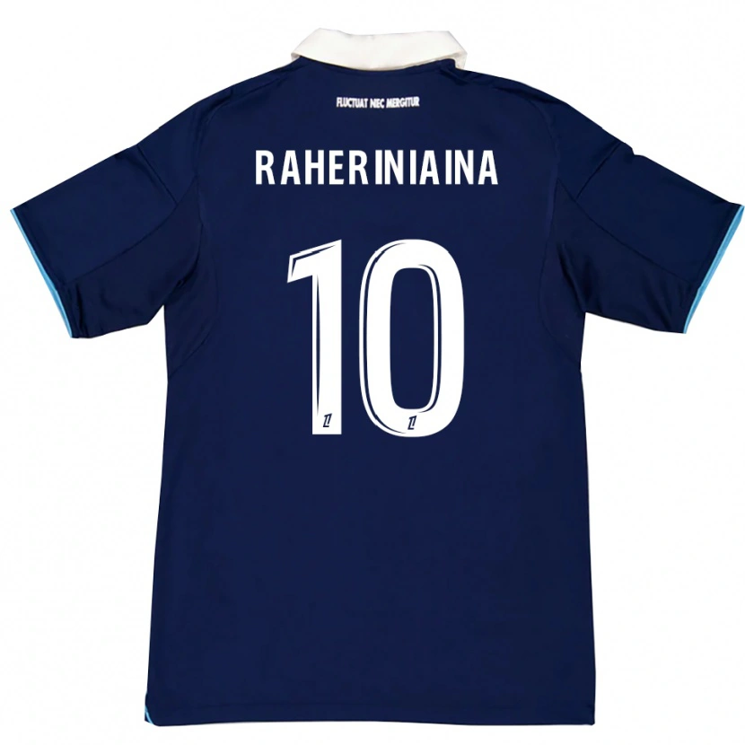 Danxen Dzieci El Hadary Raheriniaina #10 Ciemnoniebiesko-Biały Domowa Koszulka 2025/26 Koszulki Klubowe