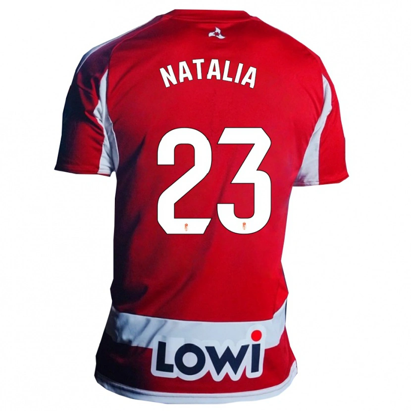 Danxen Dzieci Natalia #23 Czerwono-Biały Domowa Koszulka 2025/26 Koszulki Klubowe
