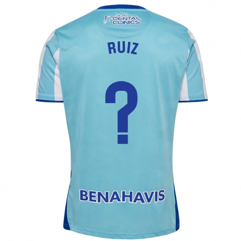 Danxen Dzieci Jorge Ruiz #0 Błękitno-Biały Domowa Koszulka 2025/26 Koszulki Klubowe