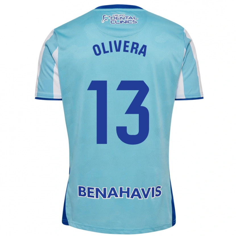 Danxen Dzieci Fernando Olivera #13 Błękitno-Biały Domowa Koszulka 2025/26 Koszulki Klubowe