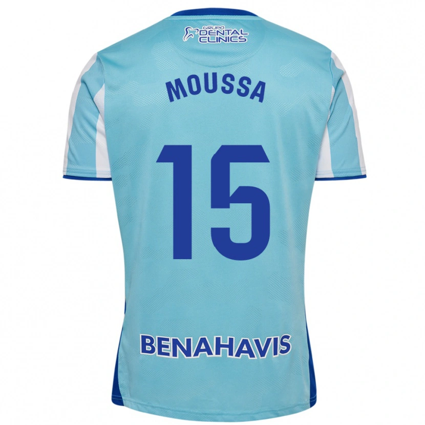 Danxen Dzieci Moussa Diarra #15 Błękitno-Biały Domowa Koszulka 2025/26 Koszulki Klubowe
