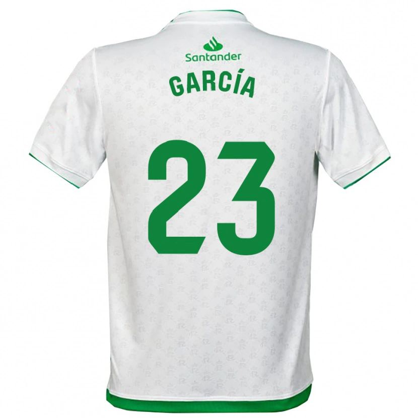 Danxen Dzieci Mario García #23 Zielono-Biały Domowa Koszulka 2025/26 Koszulki Klubowe