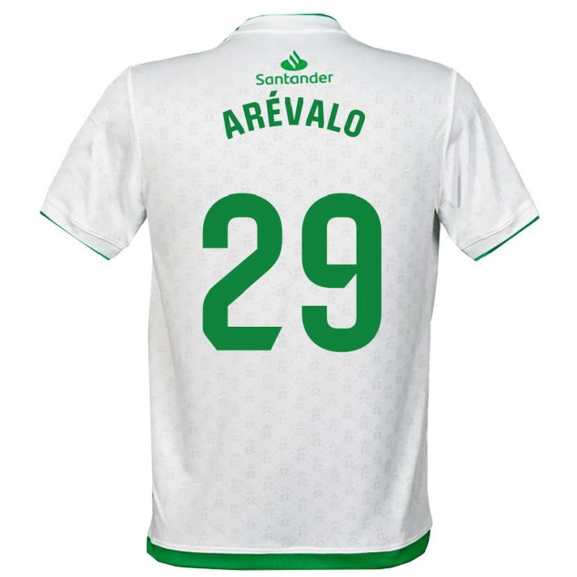 Danxen Dzieci Jeremy Arévalo #29 Zielono-Biały Domowa Koszulka 2025/26 Koszulki Klubowe