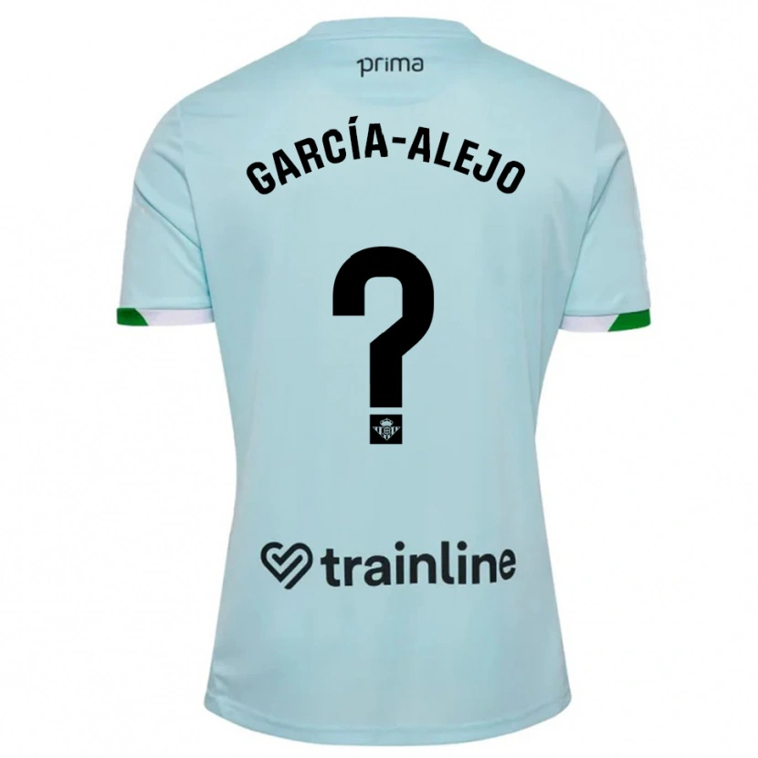 Danxen Dzieci Raúl García-Alejo #0 Błękitno-Zielony Wyjazdowa Koszulka 2025/26 Koszulki Klubowe