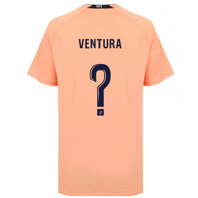 Danxen Dzieci Alice Mallard Ventura #0 Pomarańczowo-Granatowy Wyjazdowa Koszulka 2025/26 Koszulki Klubowe