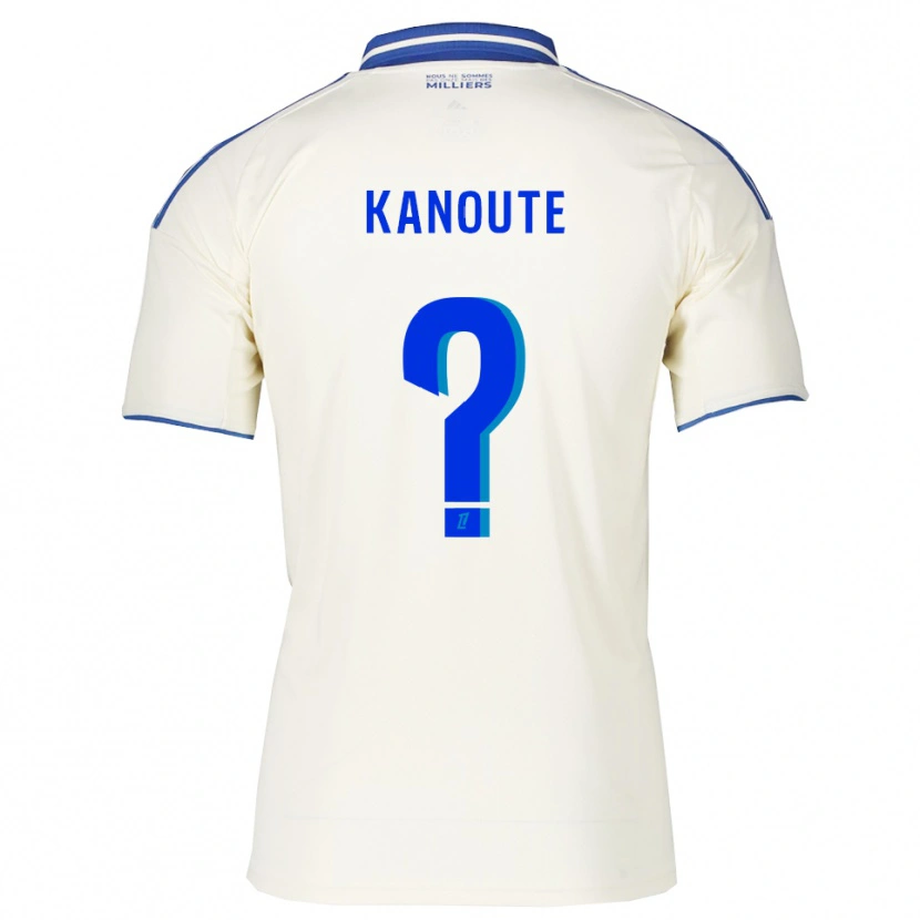 Danxen Dzieci Mahamadou Kanouté #0 Szampańsko-Niebieski Wyjazdowa Koszulka 2025/26 Koszulki Klubowe