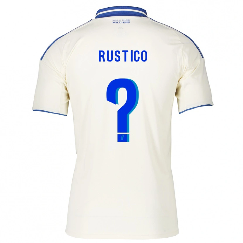 Danxen Dzieci Dylan Rustico #0 Szampańsko-Niebieski Wyjazdowa Koszulka 2025/26 Koszulki Klubowe