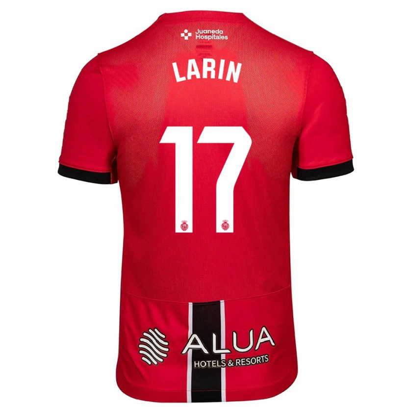Danxen Męski Cyle Larin #17 Czerwono-Czarny Domowa Koszulka 2025/26 Koszulki Klubowe