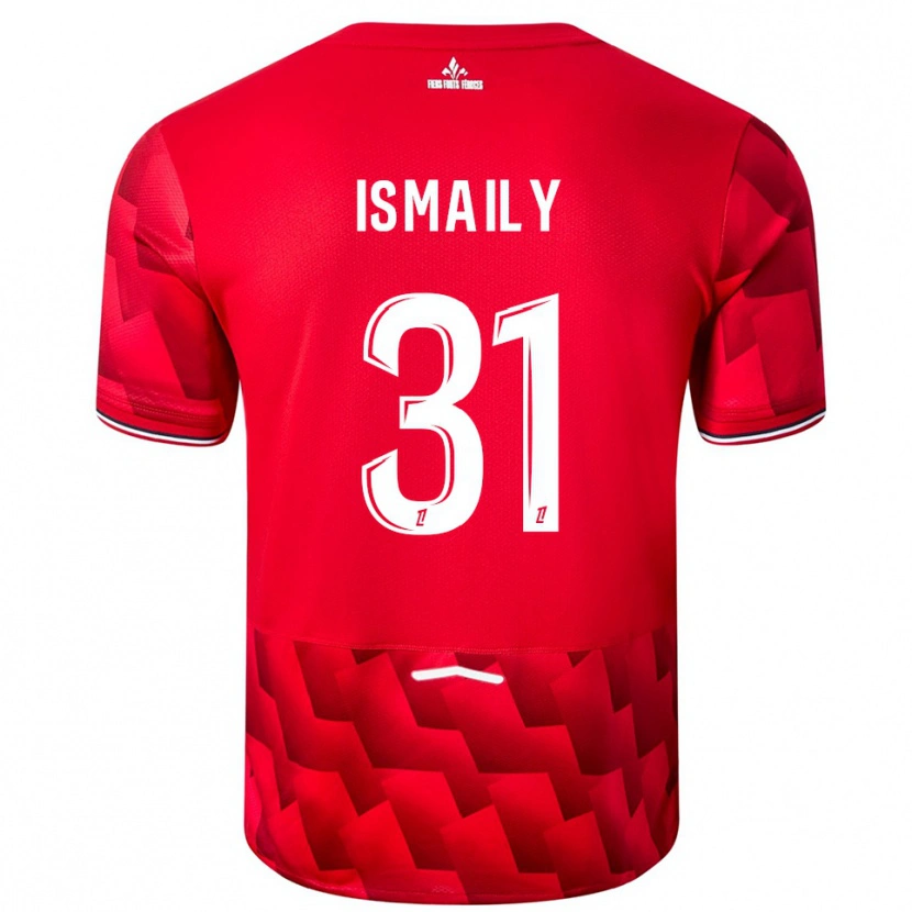 Danxen Męski Ismaily #31 Czerwono-Biały Domowa Koszulka 2025/26 Koszulki Klubowe