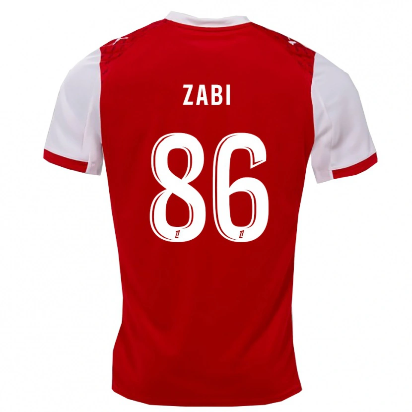 Danxen Męski Zabi #86 Czerwono-Biały Domowa Koszulka 2025/26 Koszulki Klubowe