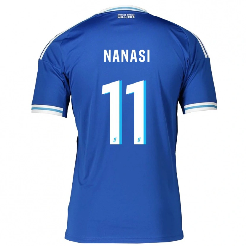 Danxen Męski Sebastian Nanasi #11 Niebiesko-Biały Domowa Koszulka 2025/26 Koszulki Klubowe