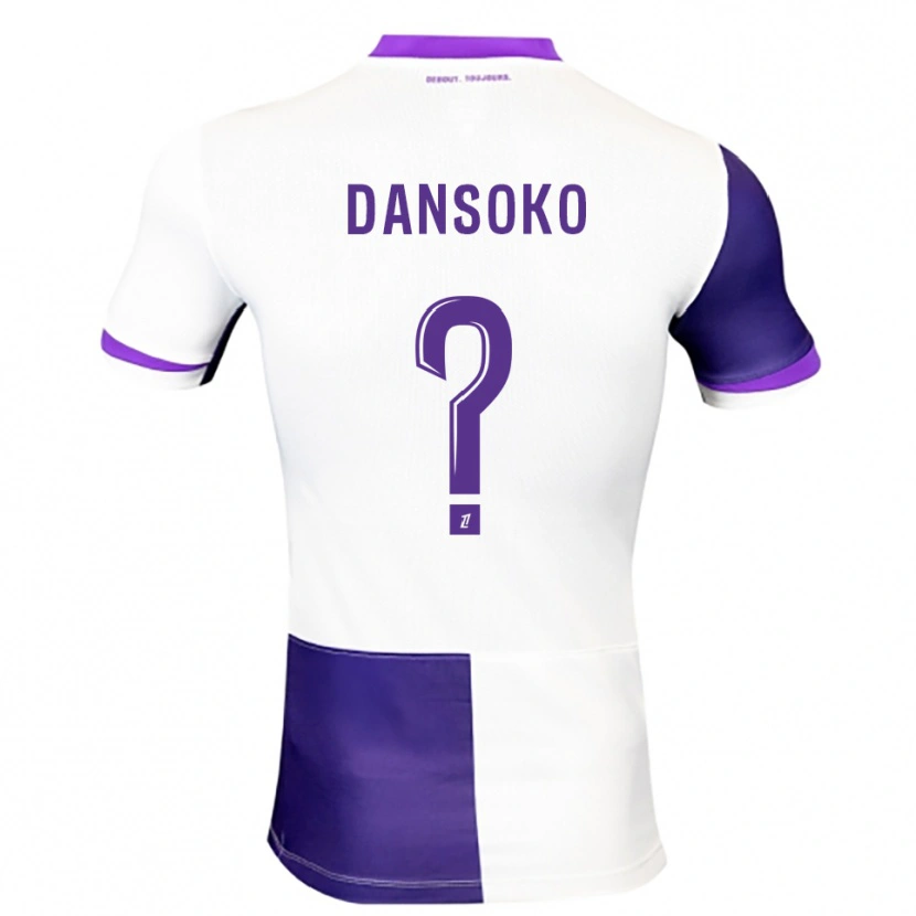 Danxen Męski Mohamed Dansoko #0 Fioletowo-Biały Domowa Koszulka 2025/26 Koszulki Klubowe