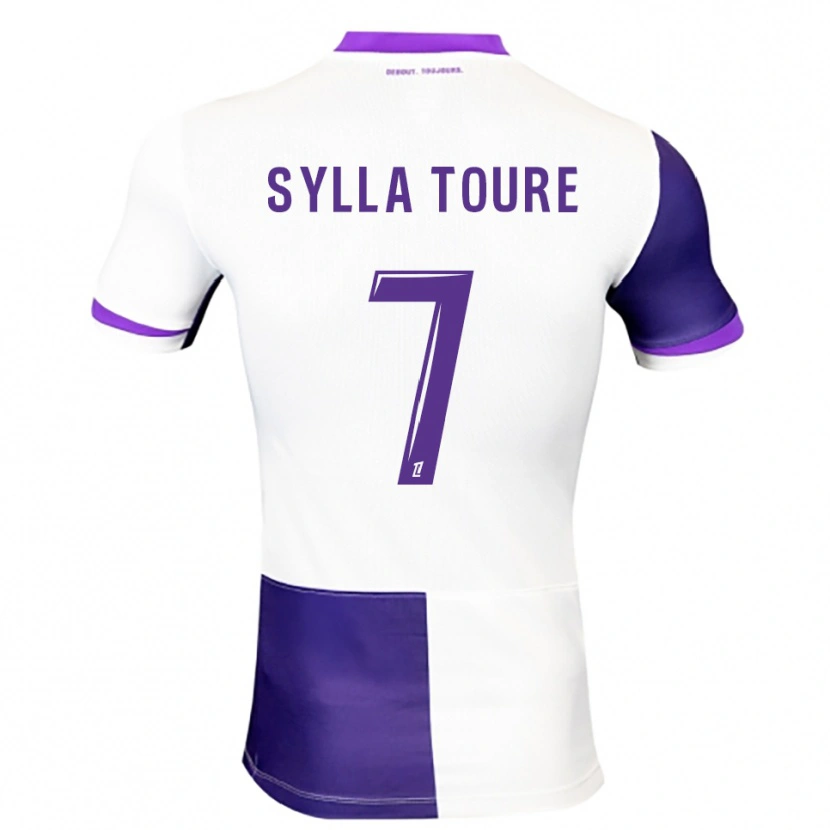 Danxen Męski Ismael Sylla Touré #7 Fioletowo-Biały Domowa Koszulka 2025/26 Koszulki Klubowe