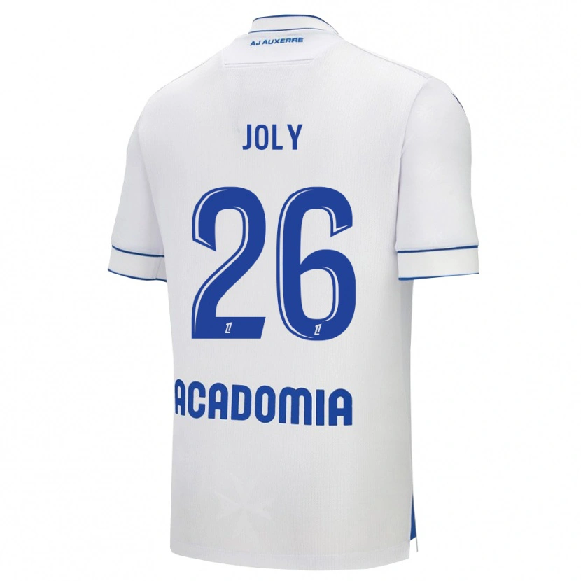 Danxen Męski Paul Joly #26 Biało-Niebieski Domowa Koszulka 2025/26 Koszulki Klubowe