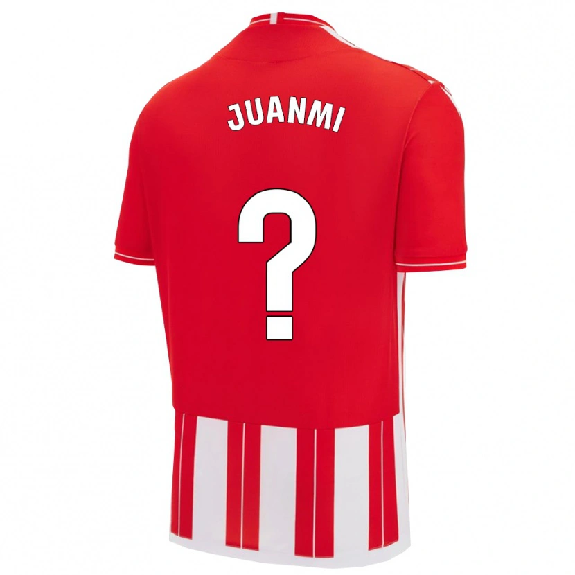 Danxen Męski Juanmi García #0 Czerwono-Biały Domowa Koszulka 2025/26 Koszulki Klubowe