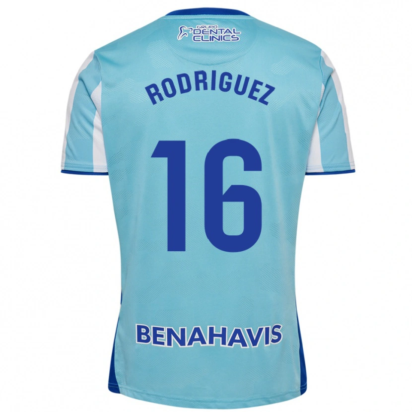 Danxen Męski Genaro Rodríguez #16 Błękitno-Biały Domowa Koszulka 2025/26 Koszulki Klubowe