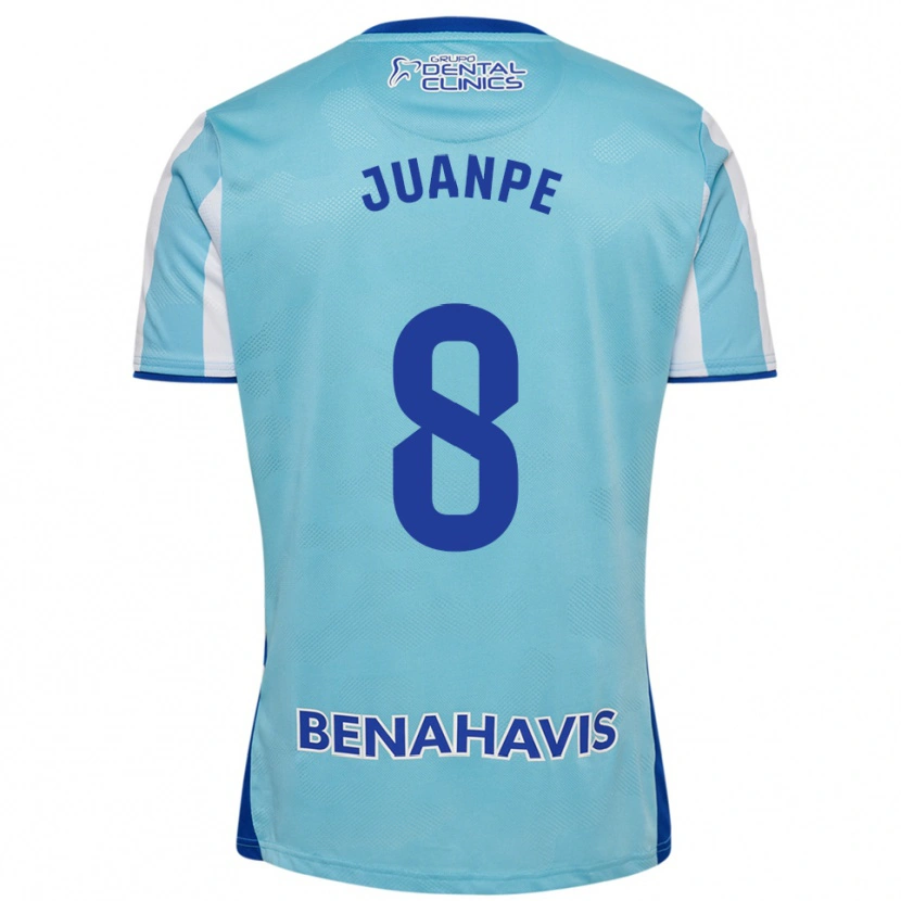 Danxen Męski Juanpe #8 Błękitno-Biały Domowa Koszulka 2025/26 Koszulki Klubowe