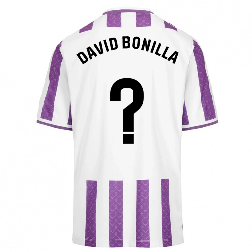 Danxen Męski Juan David Bonilla #0 Fioletowo-Biały Domowa Koszulka 2025/26 Koszulki Klubowe