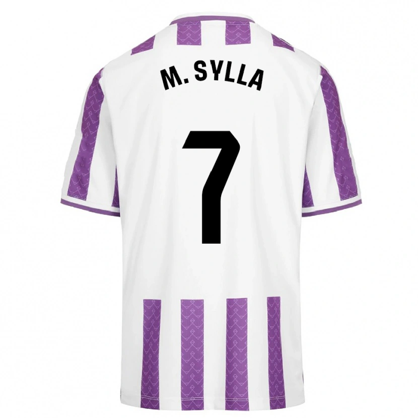 Danxen Męski Mamadou Sylla #7 Fioletowo-Biały Domowa Koszulka 2025/26 Koszulki Klubowe